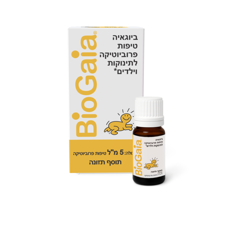 ביוגאיה Protectis טיפות פרוביוטיקה, אריזת 5 מ״ל